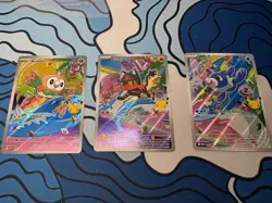 Pokemon TCG First Partner Illustration Collection Alola: Rowlet, Litten, Popplio - Image 1