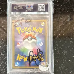 Pokemon Poncho-Wearing Pikachu XY-P Promo Holo Japanese PSA 10 #203/XY-P - Image 2