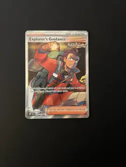 Explorer's Guidance 200/162 - Pokemon TCG Temporal Forces - NM - Full Art - HOLO - Image 1