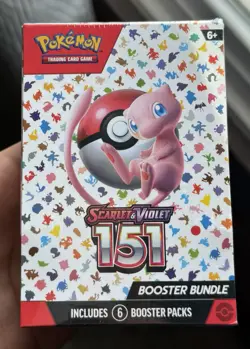 Pokemon TCG Scarlet & Violet 151 Booster Bundle Sealed New (6 packs) - Image 1