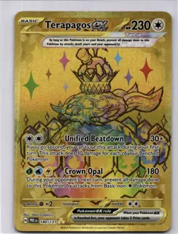 Pokemon Ceruledge 197/191 and Terapagos ex 180/141 Full Art NM Bundle - Image 3