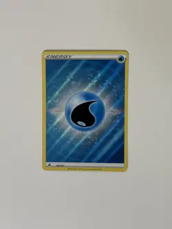 Water Energy (Texture Full Art) 154/159 Ultra Rare Holo NM Pokemon Crown Zenith - Image 1