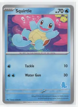 Pokemon - My First Battle - Squirtle - Stamped - Image 1