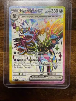 Pokemon Hydreigon Ex 223/191 Surging Sparks Ultra Rare - Image 1