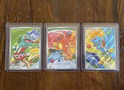 Pokemon 2026 First Partner Illustration Collection Series 1 037- 039 NM - Image 1
