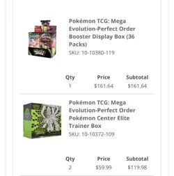 PRESALE - Perfect Order Pokemon Center Bundle: 1x ETB, 1x Booster Box (36 Packs) - Image 1