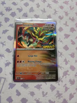 Gouging Fire - SVP151 - Pokemon Scarlet & Violet Promo Prerelease STAFF Holo NM - Image 1