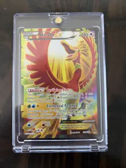 Ho-Oh EX 121/122 Holo Full Art Pokemon TCG XY Breakpoint BKP 2016 - Image 1