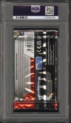 2023 Pokemon S&V Obsidian Flames Booster Pack Terastallized Tyranitar PSA 9 Mint - Image 2