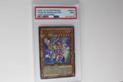2006 YU-GI-OH! PROMO JUMP MAGAZINE #EN010 TOON DARK MAGICIAN GIRL PSA 9 - Image 1
