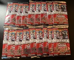 Yu-gi-oh Legendary Collection 2 LCGX Sealed Pack Mega Pack x 18 packs - Image 1