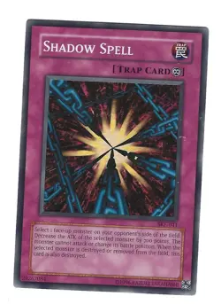 Yu-Gi-Oh TCG Shadow Spell SKE-041 Unlimited Edition Super Rare - Image 1