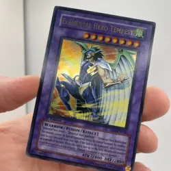 Yugioh! EEN-EN034 Elemental Hero Tempest 1st Edition - Image 3