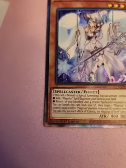 Yugioh Rilliona, the Magistus of Verre (CR) GEIM-EN003 Genesis Impact 1st Ed N/M - Image 2