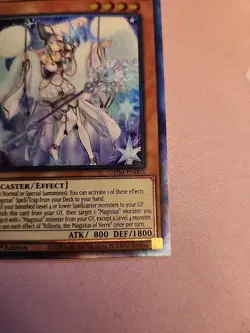 Yugioh Rilliona, the Magistus of Verre (CR) GEIM-EN003 Genesis Impact 1st Ed N/M - Image 5