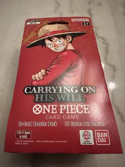 One Piece TCG: Carrying On His Will Sleeved Booster OP-13 English (LOT OF 10) - Image 2