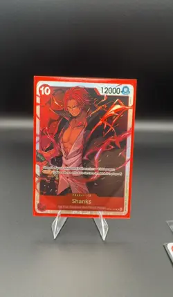 Shanks (004) Super Rare Emperors in the New World OP09-004 Near Mint One Piece - Image 1