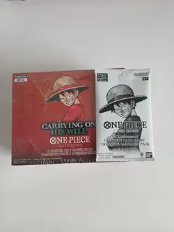 One Piece Carrying on His Will -OP13 Booster Box/ treasure Pac Sealed - English - Image 1