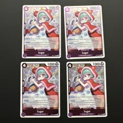 One Piece - Sugar OP14-083 Playset (x4) - The Azure Sea's Seven NM - Image 1