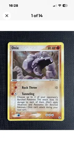 Pokemon TCG Onix 10 Card Bundle Reverse Holo & Non Holo Private Listing Only - Image 1