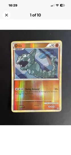 Pokemon TCG Onix 10 Card Bundle Reverse Holo & Non Holo Private Listing Only - Image 3
