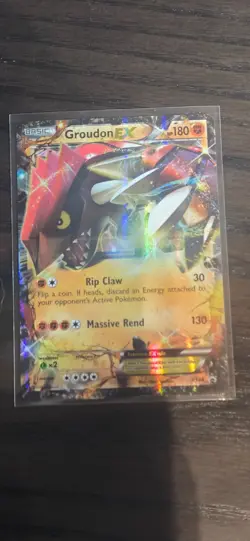 Groudon EX XY42 XY Promos Pokemon TCG MP - Image 1