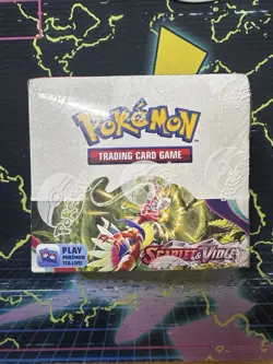Pokemon Scarlet Violet base set Display Box Factory New Sealed English - Image 1