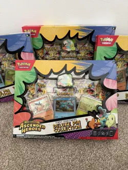 Pokemon TCG Ascended Heroes First Partner Deluxe Pin Collection SEALED ✅ - Image 4