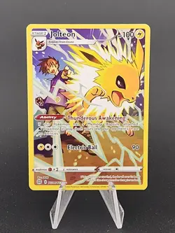 Pokemon Jolteon TG04/TG30 Sword & Shield Brilliant Stars Trainer Gallery E - Image 1