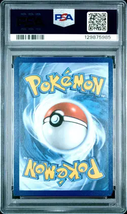 2021 Pokemon Black Star Promo Reshiram & Charizard PSA 8 Mint #SM247 - Image 3
