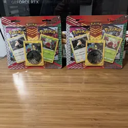 Pokemon TCG Fusion Strike & Chilling Reign Blister 2-Pack LOT OF 2 - Image 1