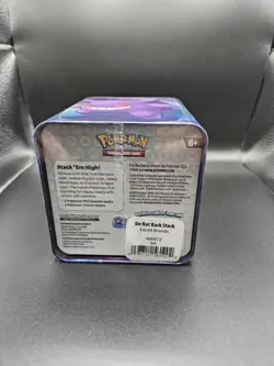 Pokemon TCG Stack’em High Tin - Metal With 3 Booster Packs - NEW SEALED! - Image 2