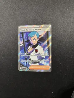Pokemon Team Rocket’s Archer 223/182 Destined Rivals Full Art Pack Fresh - Image 1