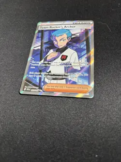 Pokemon Team Rocket’s Archer 223/182 Destined Rivals Full Art Pack Fresh - Image 2