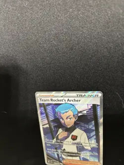 Pokemon Team Rocket’s Archer 223/182 Destined Rivals Full Art Pack Fresh - Image 3
