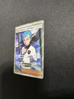 Pokemon Team Rocket’s Archer 223/182 Destined Rivals Full Art Pack Fresh - Image 4