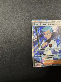 Pokemon Team Rocket’s Archer 223/182 Destined Rivals Full Art Pack Fresh - Image 5
