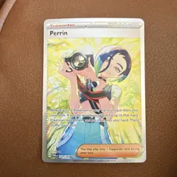 PERRIN 220/167 POKEMON TWILIGHT MASQUERADE HOLO RARE M/NM - Image 1