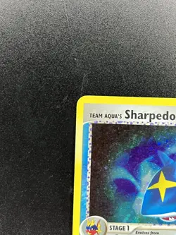 Team Aqua's Sharpedo Holo EX Team Magma Vs. Team Aqua 5/95 Pokemon 2004 - Image 3