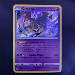 Giratina Holo 97/214 SM Pokemon Lost Thunder Holo Rare - Image 2