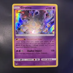 Giratina Holo 97/214 SM Pokemon Lost Thunder Holo Rare - Image 3