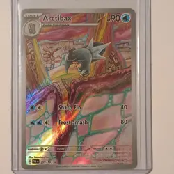 Pokemon Arctibax 209/193 Sv02: Paldea Evolved Illustration Rare Holo English 20… - Image 1