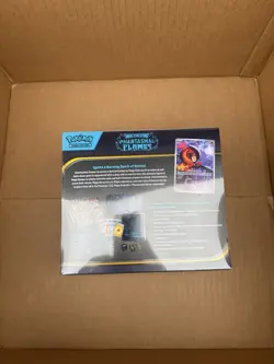 Pokemon Mega Evolution Phantasmal Flames Elite Trainer Box Charizard 65 Sleeves - Image 2