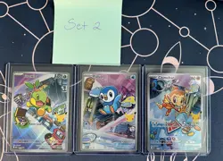 Pokemon First Partner Ascended 30th Sinnoh Starters Set Chimchar Turtwig Piplup - Image 1