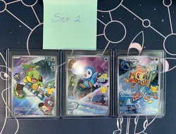 Pokemon First Partner Ascended 30th Sinnoh Starters Set Chimchar Turtwig Piplup - Image 2
