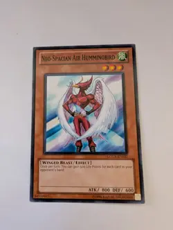 Yu-Gi-Oh! Neo-Spacian Air Hummingbird LCGX-EN021 Common Unlimited NM - Image 1