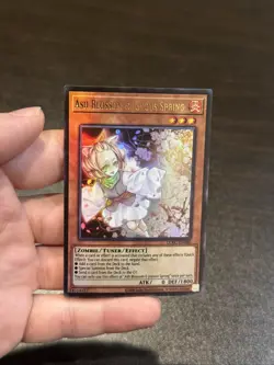 Yu-Gi-Oh! Ash Blossom & Joyous Spring LCKC-EN080 Kaiba Ultra Rare 0/1800 - Image 1