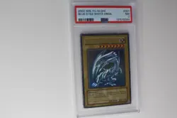 2002 Yu-Gi-Oh! Blue-Eyes White Dragon SDK-001 PSA 7 - Image 1