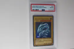 2002 Yu-Gi-Oh! Blue-Eyes White Dragon SDK-001 PSA 8 - Image 1