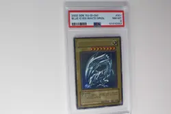 2002 Yu-Gi-Oh! Blue-Eyes White Dragon SDK-001 PSA 8 - Image 1